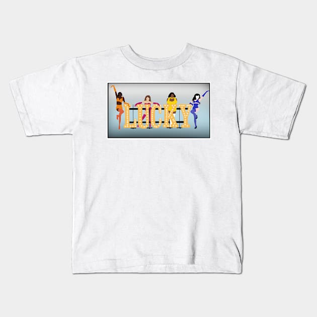 RPDR Lucky Visualiser Kids T-Shirt by dylego